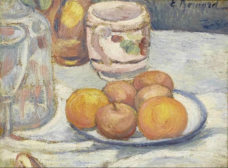 Emile Bernard Still life of apples Sweden oil painting art